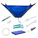 Split Air Conditioner Cleaning Cover Kit, Waterproof Dust Washing Clean Bag with Drain Outlet and Two Sides Support Platten, for Wall Mounted Air Conditioner Below 1.5P, 10pcs/Set