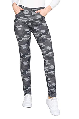 Image of YELETE Women's Basic Five Pocket Stretch Jegging Tights Pants