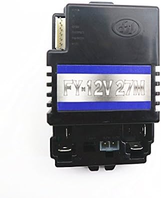 FY 12V 27MHz Receiver Match Remote Control, Control Box Accessory Receiver Remote Controller Signal for Kids Electric Car Children's Electric Ride on Cars Replacement Parts