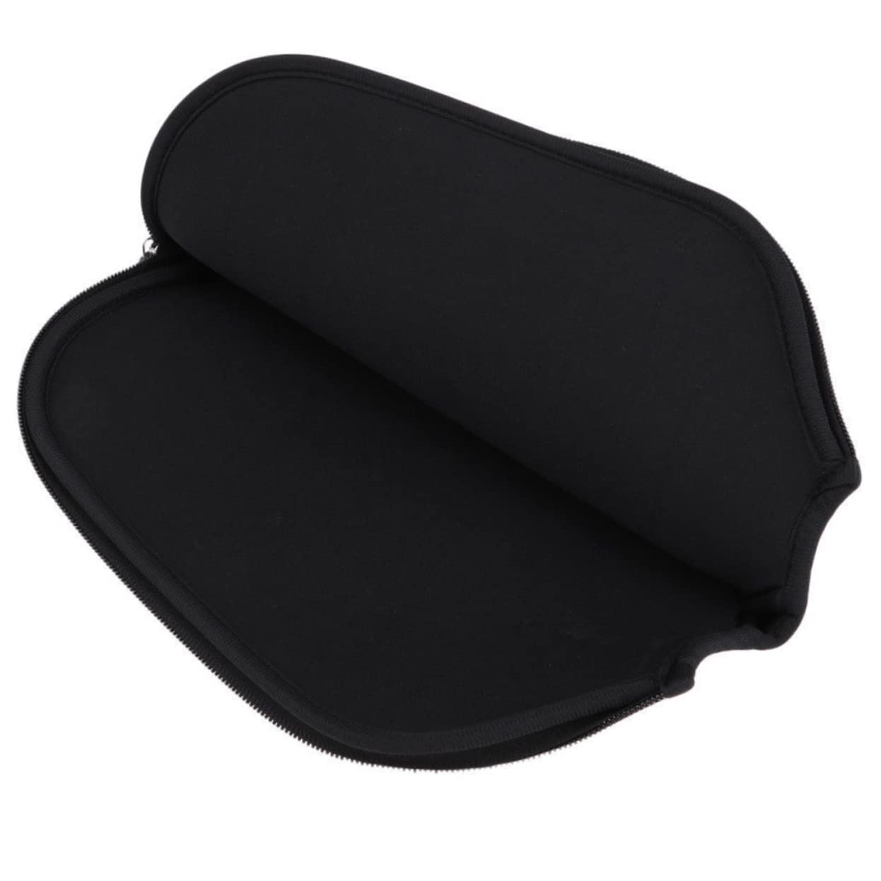 Toddmomy Protettore della Racchetta Coperture Imbottitura Copertina Palla Astuccio Protettivo Contenitori Table Tennis Bat Cover Case Materiale in Neoprene Black