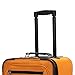 Rockland Pasadena Softside Spinner Wheel Luggage, Orange, Carry-On 19-Inch