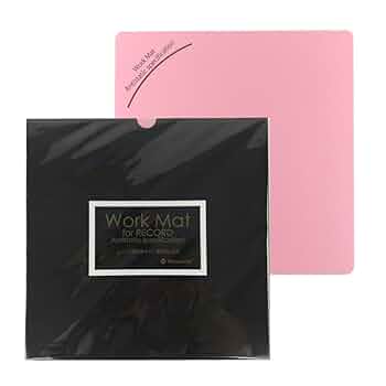 純マグネシウム製レコードシート　レコード板の振動を吸収　座グリ部塗装済 純マグネシウム製レコードシート レコード板の振動を吸収 座グリ