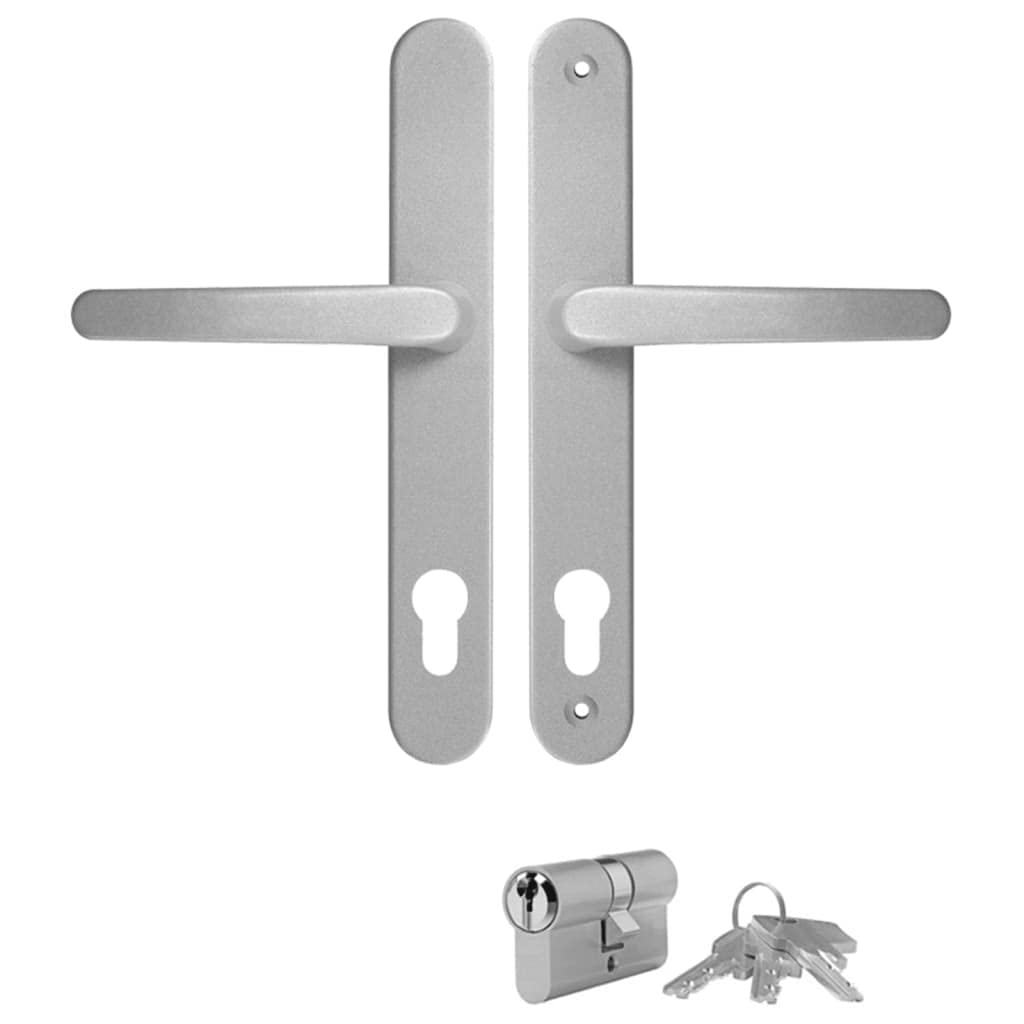 Porte d entrée blanc 98x190 cm PVC