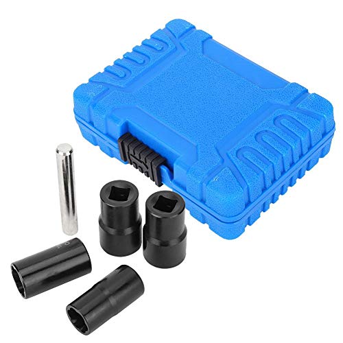Suuonee Twsist Socket Set, 5Pcs Twist Socket Set Locking Wheel Nut Bolt Stud