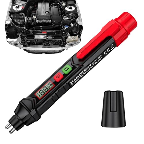 Palaufr Stylo Testeur de Liquide de Frein,Vérificateur Analyseur de Liquide de Refroidissement - Pen Testeur De Frein,Pour Atelier Garage Maison Camion Et Voiture