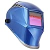 Automatik Schweißhelm, Solar Schweißmaske, zeitverzögerte automatikhelm,DIN 5-9,9-13 einstellbar, mit 5 Ersatzlinsen, verwendet für Schweißen und Schneiden