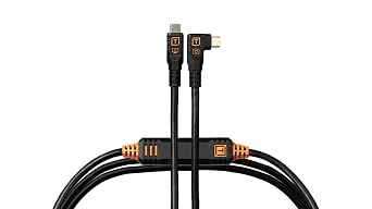 TetherPro Optima 10Gbps Gen 2 USB-C, 15 4.6m, Straight to Right