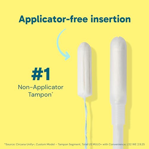 o.b. No Applicator Tampons Multipack (Regular/Super/Super Plus), 40 ct - image 8