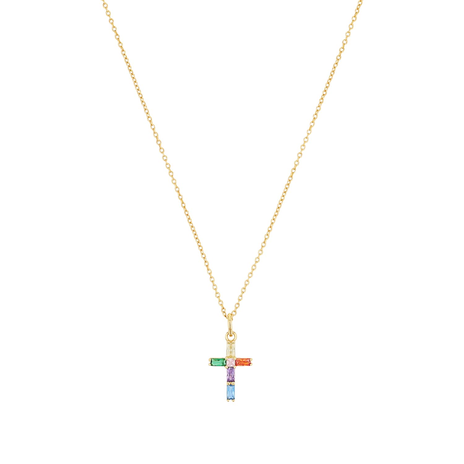 s.Oliver Collana da donna con ciondolo in argento sterling 925 placcato oro rosa, con zirconi, 42/45 cm, colore: bianco, Argento; pietre sintetiche; zirconi, Zirconia cubica