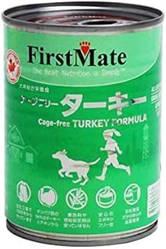 Amazon ファーストメイト 犬用缶詰 345ｇ ケージフリー ターキー 12個セット グレインフリー 穀物不使用 グルテンフリー ウエット ドッグフード エポキシフリー ファーストメイト ウェット 通販