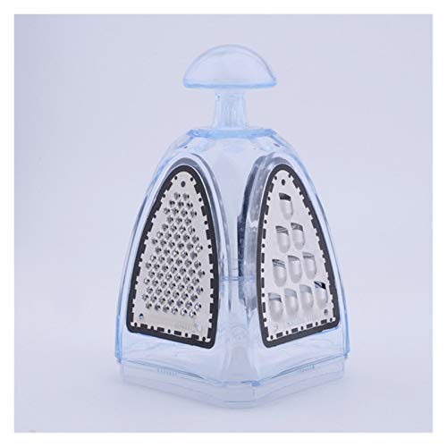 Knoblauchpresse 1Pcs Graters Aktenvernichter und Hobel Fruchtgemüseschneider Kartoffel-Karotten-Geräte-Flach Grob Fein Band Küchenhelfer