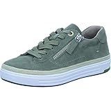Recycled PET Jana Softline Damen 8-8-23650-26 727 Sneaker, grün, 40 EU