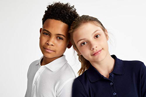 french toast unisex-kids short sleeve pique polo shirt standard amp husky