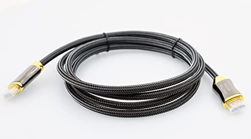 FRACTAL REWIND 8k@60HZ [7680 x 4320], 4K@120HZ [1920 x 1080] Ultra HD 2.1 HDMI Cable, 2M (6 FEET)