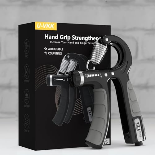 U-VKK Hand Grip Musculation,2 Pièces Muscleurs de Main Pince à Main – vue 7