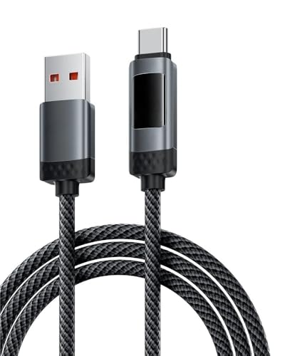 PD 100W USB C �P�[�u�� 6A �����f�W�^�� �f�B�X�v���C �P�[�u��(2m)