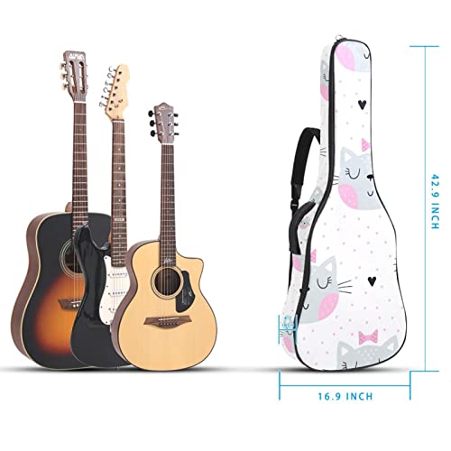 Hondank Housse de protection épaisse en éponge imperméable pour guitare acoustique, électrique, basse, guitare classique… - Les Beatles, Paul McCartney, John Lennon, RIngo Starr, George Harrison Hondank Housse de protection épaisse en éponge imperméable pour guitare acoustique, électrique, basse, guitare classique… – Image 6