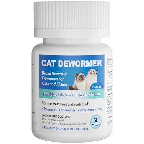 Cat Dewormer All Worms Broad Spectrum