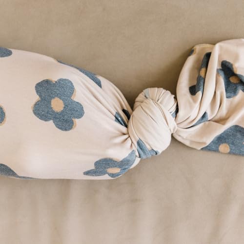 Image of Copper Pearl Swaddle Blankets for Newborns | Soft Stretchy Receiving Blankets for Boys and Girls | Large 46 x 46 Inch Baby Blankets | Lightweight and Breathable Swaddles | Gemma in Tan