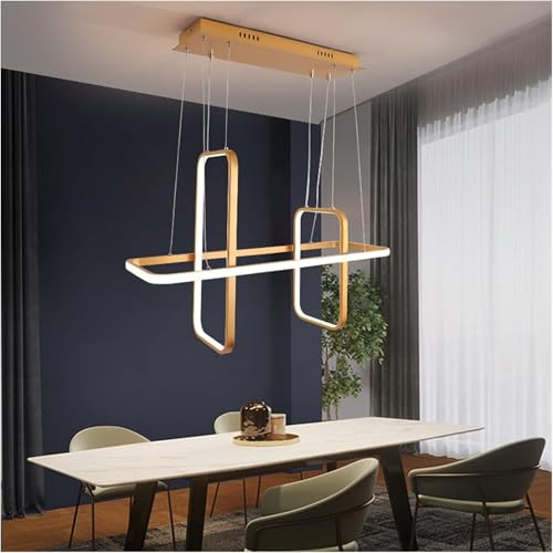 Luminaire chandelier à LED chic en suspension pour salon et boutique élégante