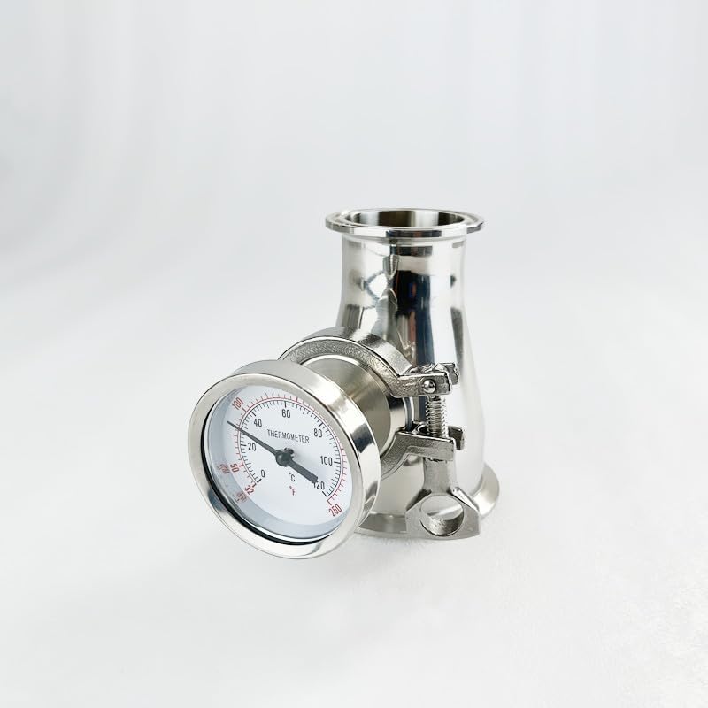 2インチ(51mm)OD64mm x 3インチ(76mm) OD91mm トライクランプレデューサー 19mm OD50.5mm 温