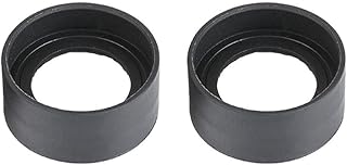 Eyepiece Eye Cups Caps One Pair Binoculars Eye Guards Stereo Microscope Part Telescopes Eyecups Inner Diameter 32mm-36mm Eyepiece Cover For Scope Various Biological Stereo Microscope Use Eye