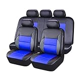 Coche Funda de Asiento para Ford Fiesta ST Recaro MK7/7.5 (2008-2017),C/Black Blue