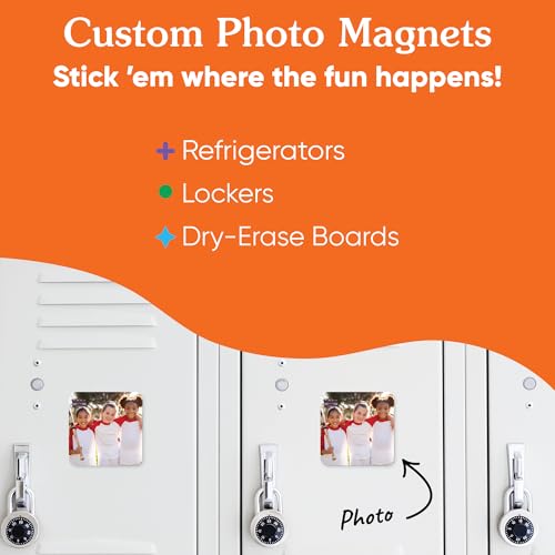 Imanes decorativos personalizados set 12 caras divertidas miniatura 4