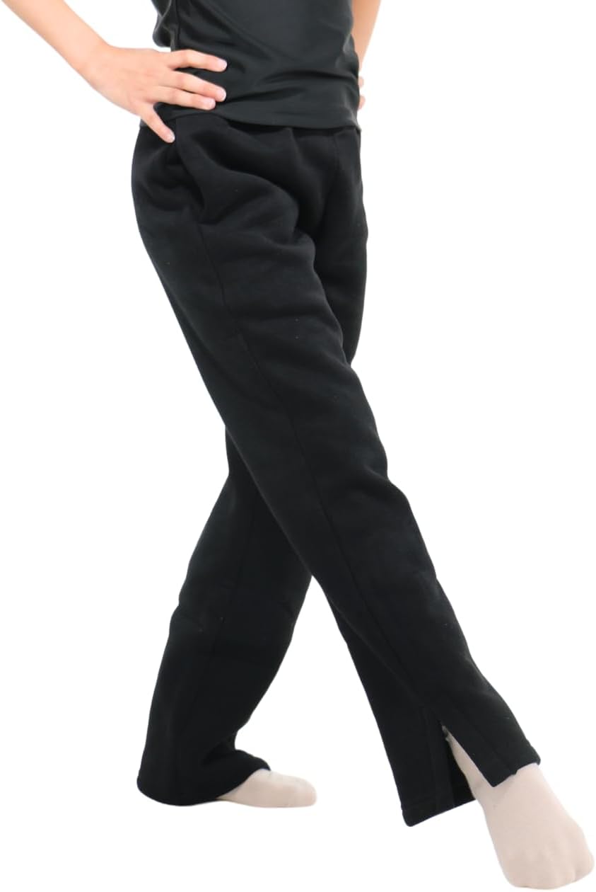 Dance Pants for Kids Training Gear for Contemporary, Jazz, Hip Hop, Tap, Ballroom Unisex for Girls & Boys, All Styles