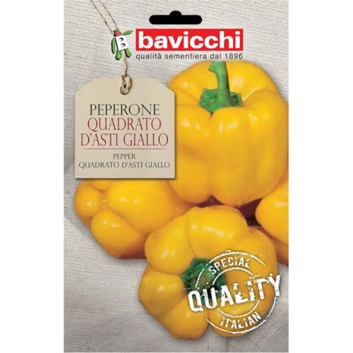 Bavicchi buste semi orto plus (Peperone quadrato d'Asti giallo)