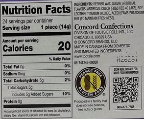 Miniatura 7 de Wack-O-Wax - Juego de caramelos de cera, colmillos de cera o bigotes de cera, envueltos indiv, juego de 6 (colmillos de cera)