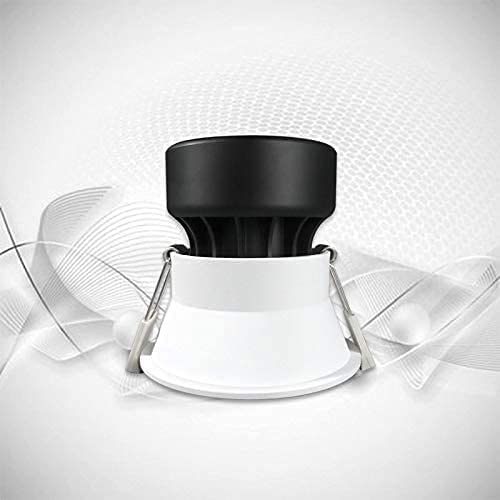 Focos de panel redondo LED de 13W no regulables, luces de techo empotrables de 3000K 3