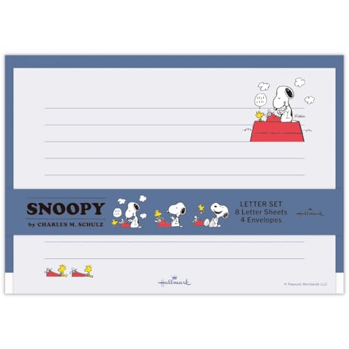 Image of Hallmark 849184 Snoopy Letter Set