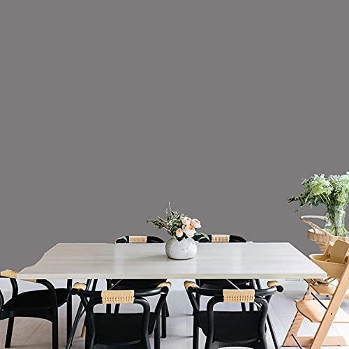Image of JAAMSO ROYALS Gray Plain matt Wallpaper - Self Adhesive, Water Proof, Peel and Stick Sticker (60CM x 500CM, Gray)