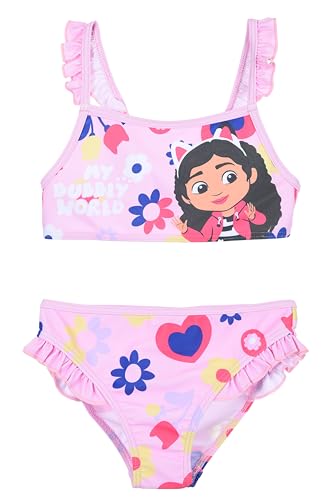 Bikini Gabby's Doll House fille maillot anti-irritation taille 3-8 ans