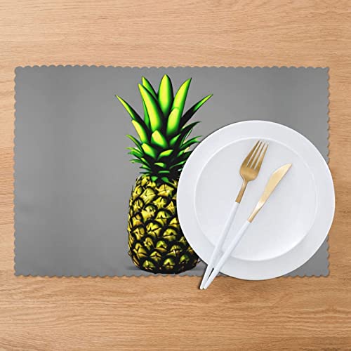 Set de table contre la chaleur évite traces vaisselle ananas - 7