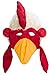 Chicken Hat with Mask, Adult or Kids, One Size