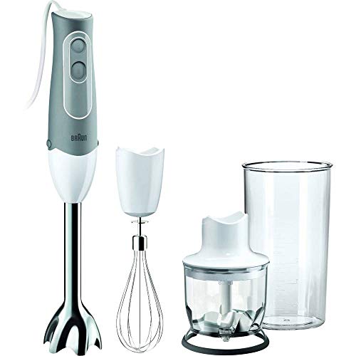 Braun MQ 525 – Blender (Plastic, Stainless Steel, Grey, White)