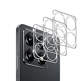 QULLOO Kameraschutz für Xiaomi 14T, 3 Stück Kamera Schutzfolie 9H Härte Schutzglas HD Klar Linse Glas Folie Anti-Kratzen Kamera Schutz