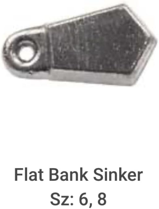 Do It Flat Bank Sinker 6, 8 oz. Do it Mold (3357) FLB-2-68 Cavities 2 Total