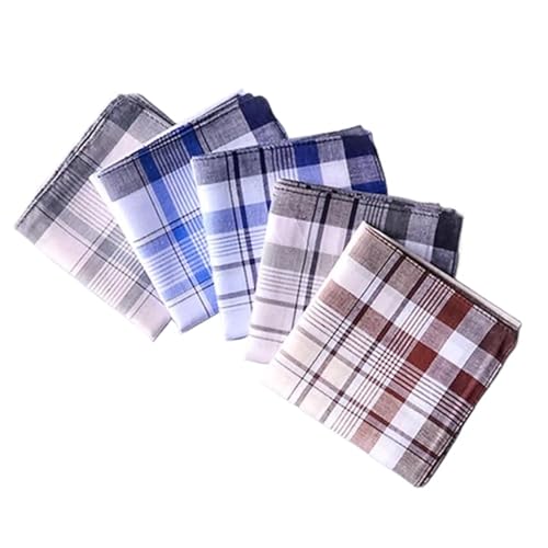 Mouchoirs carrés multicolores à rayures homme femme serviette poitrine