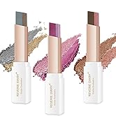 REVERIE DIARY 3PCS Eyeshadow Stick and Eyeliner Pen Two Colors In One Swipe for 3 Seconds Eye Mak...