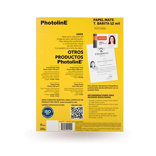 Tinta Y Tóner, Office Product papel fotografico carta Marca Kronaline (2)