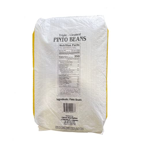 image for Torino Pinto beans 50 Lbs bag - Dry Beans-Kosher, Vegan, Gluten Free, 