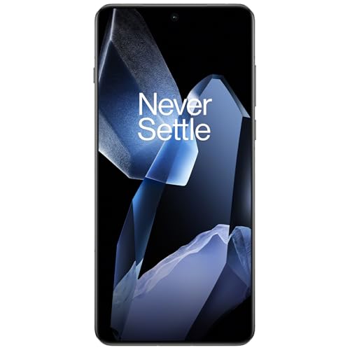 OnePlus 13 5G Smartphone, 16 Go RAM, 512 Go Stockage, Écran QHD 6,82 Pouces 120 Hz, Snapdragon 8 Elite, Batterie 6000 mAh, Triple Caméra Arrière 50 Mpx + OIS + 3X, avec Chargeur 100 W, Élipse Noire