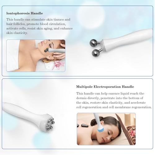 4-in-1 Hydro-Peeling – Inotophorese-Elektroporations-Gesichtspeeling-Werkzeug zur Entfernung von Mitessern und zur Hautreinigung