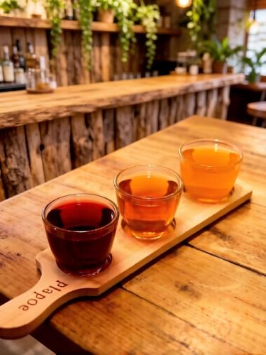 Tablas para degustación de vino, jugo y bebidas, tableros para cata de café, ideales para reuniones y exhibición (1 unidad) miniatura 5