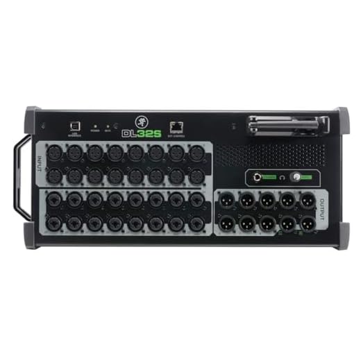 Mackie DL Series, Digital Wireless Live Sound Mixer 32-channel with Built-In WiFi and Onyx+ mic Preamps, Unpowered (DL32S)