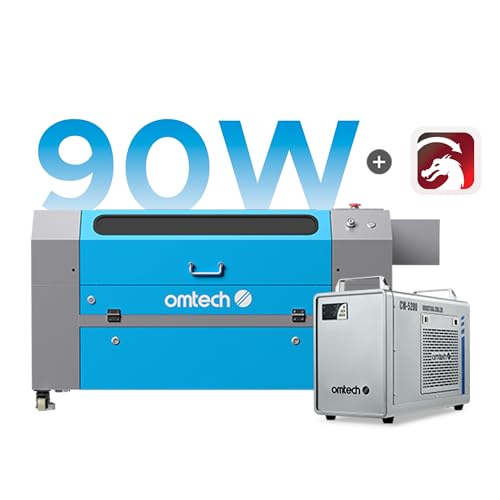 OMTech 100W laser engraving