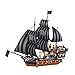 GLXLSBZ Puzzle 3D Nave Pirata Costruzioni Giocattoli con Mini Figure Giocattolo, Navi Pirata Fai da Te Modello di Barca A Vela Barca Giocattolo Costruire Kit (Nave a Vela)